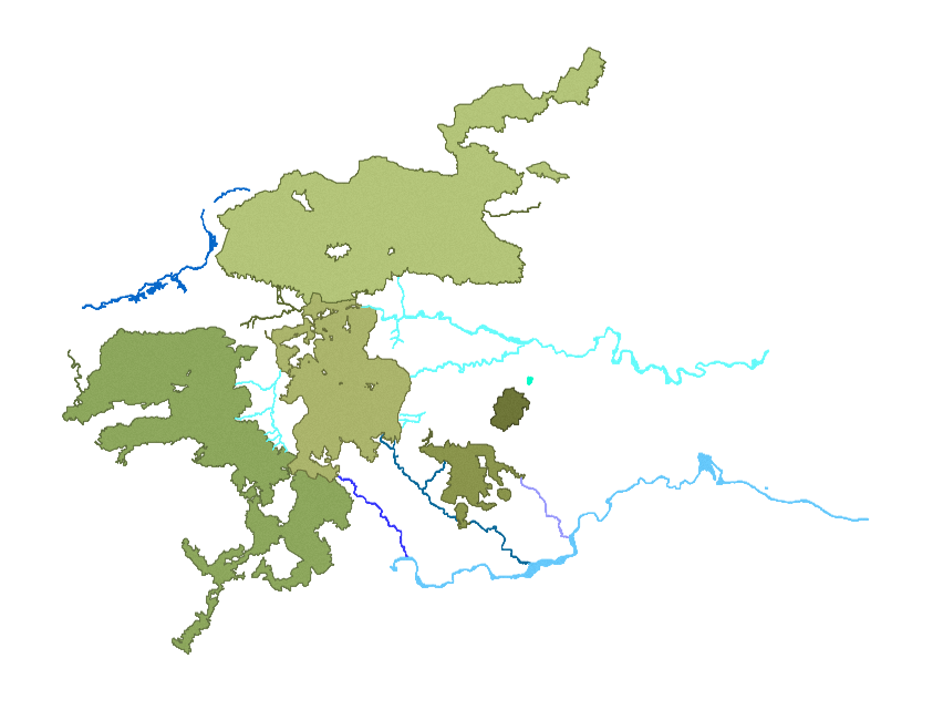 Mapa de Zones d'actuació